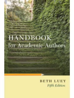 Handbook for academic authors