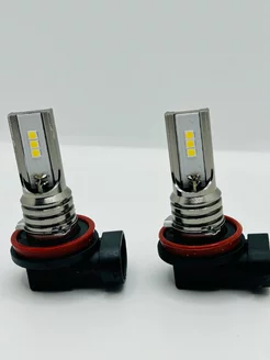 Светодиодные led лампы для авто диодные Н11 12V 2шт