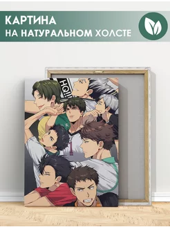 Картина Аниме Волейбол, Haikyuu!! (2) 20х30 см