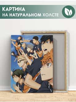 Картина Аниме Волейбол, Haikyuu!! (1) 20х30 см