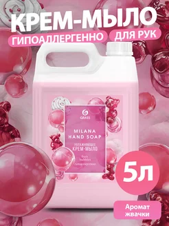 Жидкое мыло для мытья рук Milana fruit bubbles 5 л