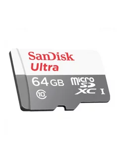 Карта памяти Ultra microSDXC 64gb, SDSQUNR-064G-GN3MN