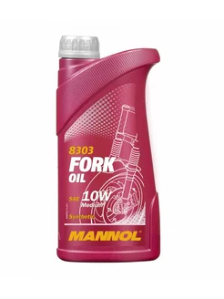 Fork Oil масло вилочное 10W синтетическое 1 л маннол 8303