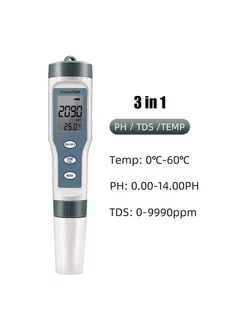 pH TDS TEMP метр EZ-9901WL