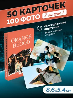 Карточки Enhypen Orange Blood k-pop энхайпен к-поп