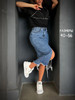 Юбка джинсовая миди с разрезом спереди y2k бренд NeTs продавец 