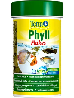 PHYLL FLAKES корм хлопья для травоядных рыб 100 мл