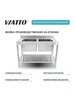 Ванна моечная с бортом нерж.VA-STD250A 1200х700х850 мм бренд Viatto Commercial продавец 