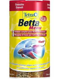 BETTA MENU корм хлопья для лабиринтовых рыб 100 мл