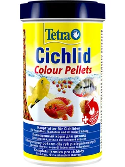 CICHLID COLOUR PELLETS корм шарики для цихлид 500 мл