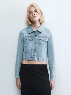 Куртка джинсовая короткая