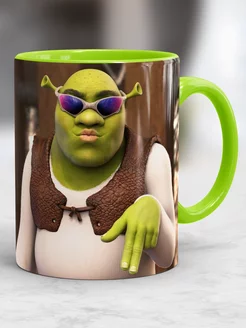 Кружка Шрек, Шрекси, Shrexy, Shrek, Мем