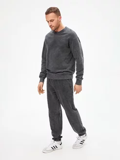 Брюки спортивные штаны эффект стирки