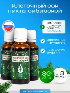 Клеточный сок пихты сибирской