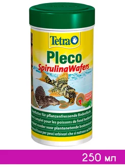 PLECO SPIRULINA WAFERS корм чипсы для донных рыб 250 мл