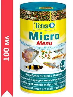 MICRO MENU корм для мелких тропических рыб 100 мл