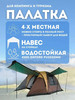 Палатка туристическая 4-х местная KRT-105 бренд NatureCamping продавец 