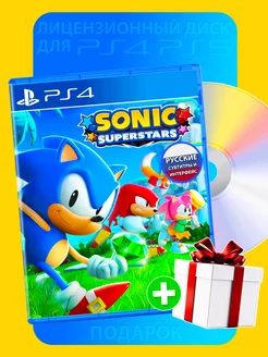 Sonic Superstars playstation 4 диск