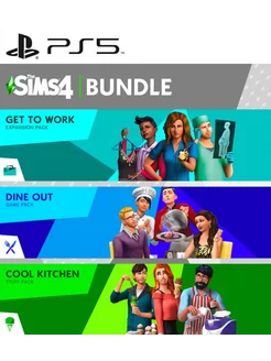 The Sims 4 Get to Work, Dine Out, Cool Kitchen Stuff PS4 PS5