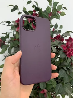 Чехол на iPhone 13 кожаный