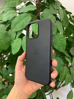 Чехол на iPhone 15 Pro Max кожаный