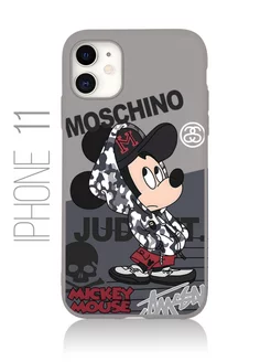 Чехол на Iphone 11 Mickey Minnie Минни Микки Маус