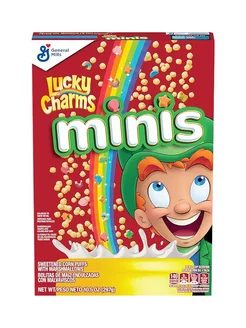 Сухой завтрак с маршмеллоу Lucky Charms Minis, 297 гр