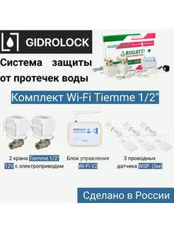 Система защиты от протечки Wi-Fi Tiemme 1 2"