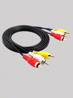 Аудио видео кабель 3RCA x 3RCA