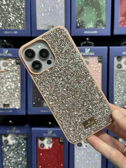 Чехол для iPhone 12 12 pro со стразами swarovski