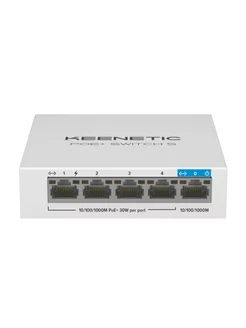 PoE коммутатор PoE+ Switch 5 (KN-4610)