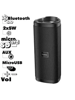 Колонка беспроводная Bluetooth музыкальная USB microSD FM