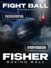 Файтбол для бокса боевой мяч на резинке бренд FISHER Boxing Ball продавец 