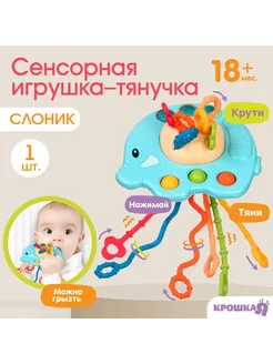 Сенсорная игрушка грызунок прорезыватель