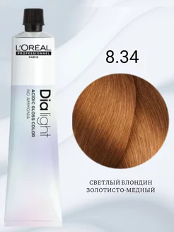 Краска для волос DIA LIGHT 8.34, 50 мл