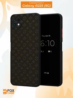 Бампер на Samsung A22s с принтом Louis Vuitton