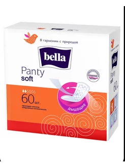 Прокладки BELLA Panty soft дышащие 60шт