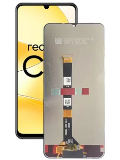 Дисплей с тачскрином на REALME C51 53