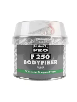 Шпатлевка HB BODY PRO F250 со стекловолокном 250грамм