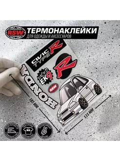 Термонаклейка Honda Civic Type R 6 EK9, JDM