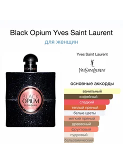 Парфюм Black Opium Yves Saint Laurent стойкие