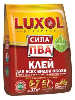 Клей обойный LUXOL сила ПВА пакет standart 200г