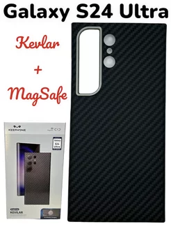 Карбоновый чехол с MagSafe на Samsung Galaxy S24 Ultra