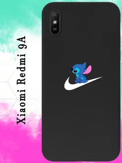 Чехол на Xiaomi Redmi 9A силиконовый с принтом