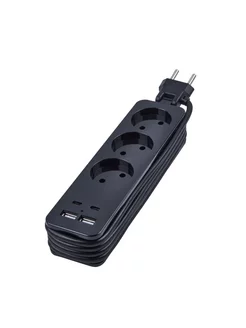 Удлинитель сетевой фильтр 4USB 1,8м