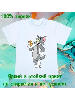 футболка том и джерри