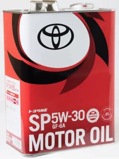 Масло моторное синтетическое Тойота MOTOR OIL SP 5W-30 4л