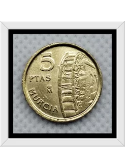 5 песет, 1999г, Испания Мурсия