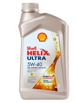 Масло моторное Шелл Helix Ultra 5W40 синтетическое 1л