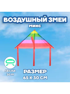 Воздушный змей с леской виды